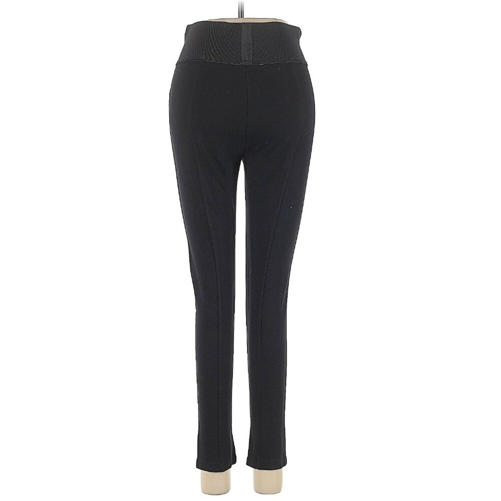 Calvin Klein Wide Elastic Waist Ponte Pull On Power Stretch Leggings Pants S - Picture 2 of 10